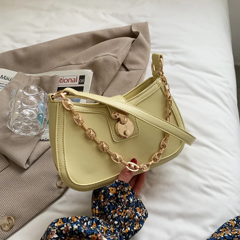 

2021 French Ladies Handbag Fashion All-match Chain Bag Messenger Bag Trendy Ladies Shoulder Bag, As you see or customized