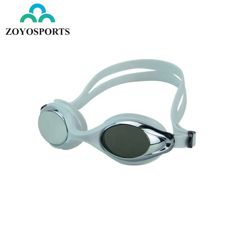 

Zoyosports 2020 Wholesale Unisex Silicone Plating lens Ultraviolet Man Woman Adult Eyewear Conjoined Swimming Goggles