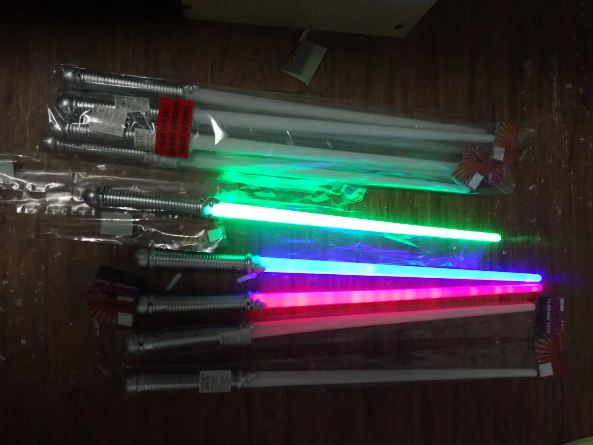 Funny Blinking Light Up Laser Lightsaber Sword Toy Led Plastic Flashing Sword Led Decorative