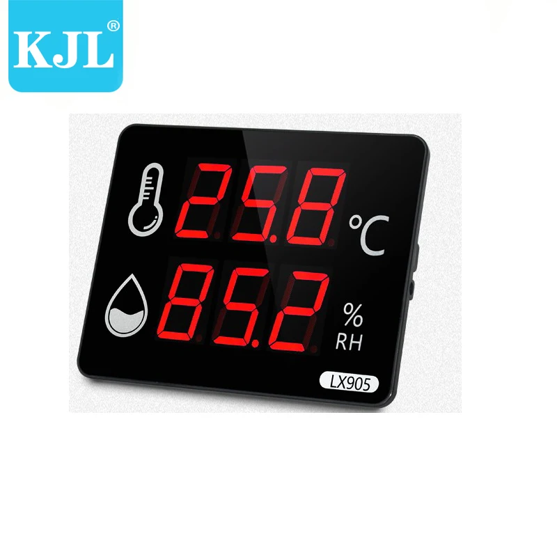 
Metal high temperature resistance humidity and temp extermal sensor with display 2020 hygrometer 