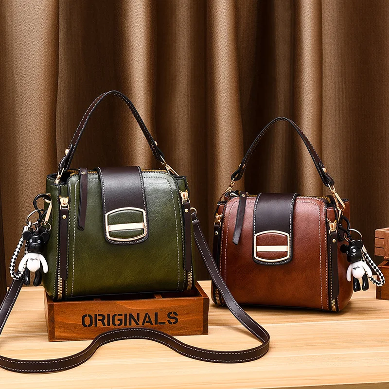 

Bucket Bag New Fashion Handheld One Shoulder Crossbody Women's Bag