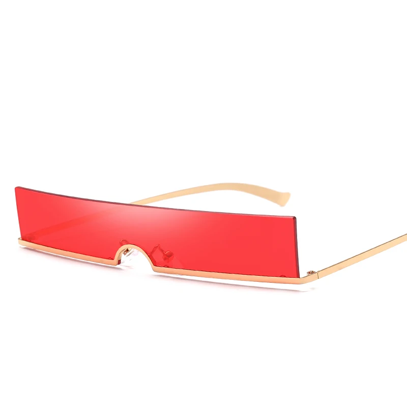 rectangle sunglasses metal frame