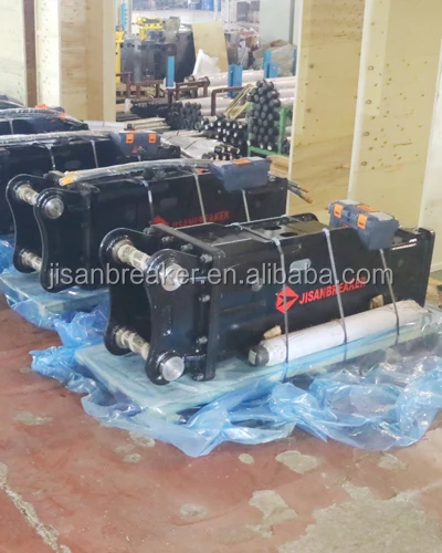 NPK GH15 Hydraulic Breaker Rock Hammer with 12 Months Warranty High Durability and Best Quality for 19-26 Ton Excavators