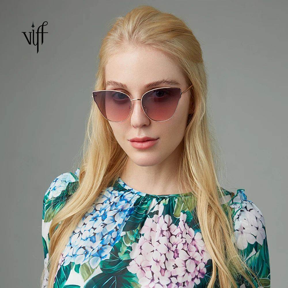 

Cat eye sunglasses HM19374 Metal Frame 2021 Popular Trendy Sunglasses for Women