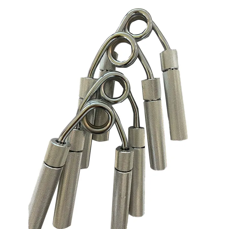 

Best Price Superior Quality Spring Hand Grip Set With Strength For Exerciser Strengthener, Silver, black, gold