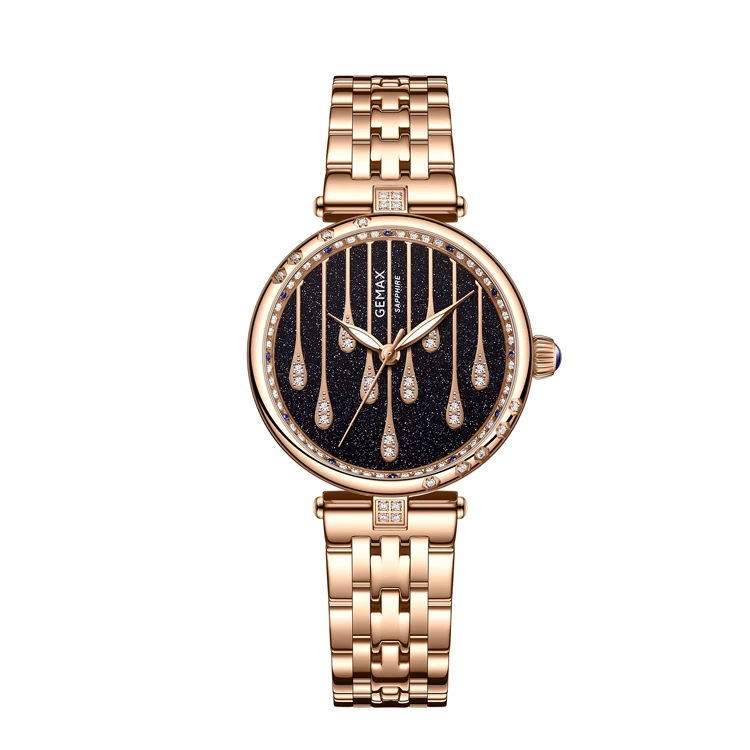 

OEM Stainless Steel Waterproof Wrist Watch Luxury Quartz Movement Watches in Wristwatches