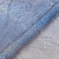 

Wholesale Gradient Blue Lace Mesh Tulle Fabric Glitter