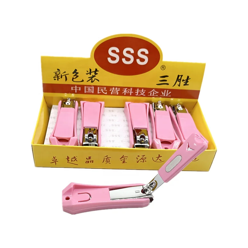 

SSS brand Flat mouth nail clippers baby nail clippers carbon steel nail clippers wholesale sale, Silver