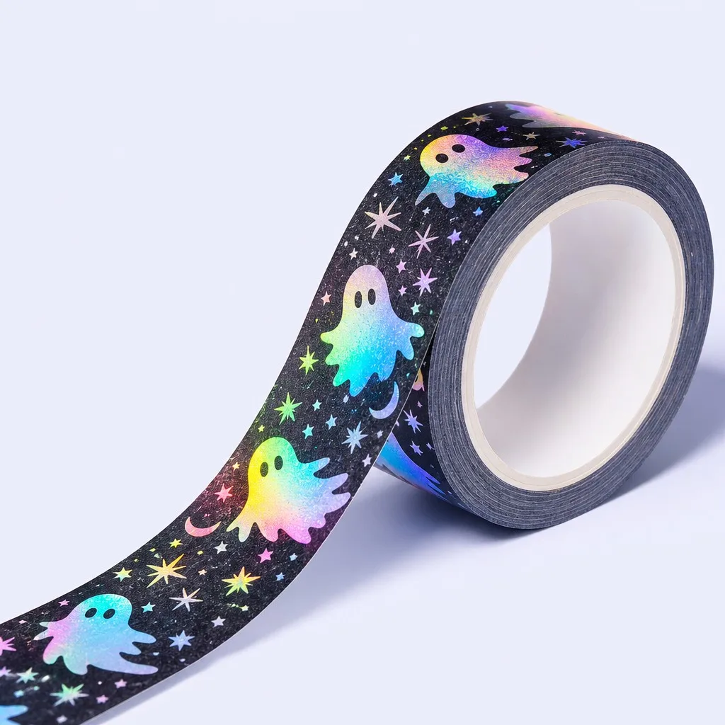 Holographic Rainbow Foil Washi Tape