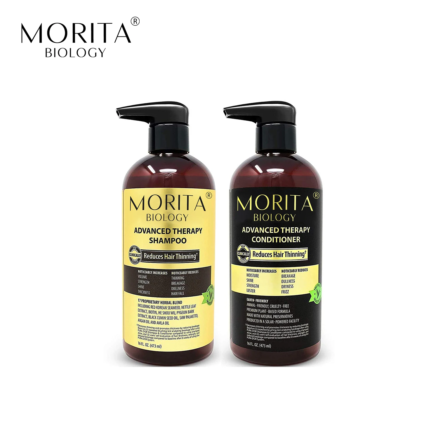 

Spot Wholesale Argan Oil Reduces Hair Thinning Advanced Therapy Shampoo and Conditioner Organic Shampoo for Curly Hair