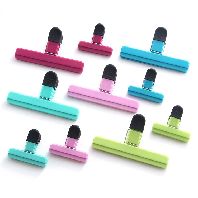 

10 pack Chip Clips Food Bag Sealing Clips Plastic clip Heavy Duty Air Tight Seal with Strong Grip