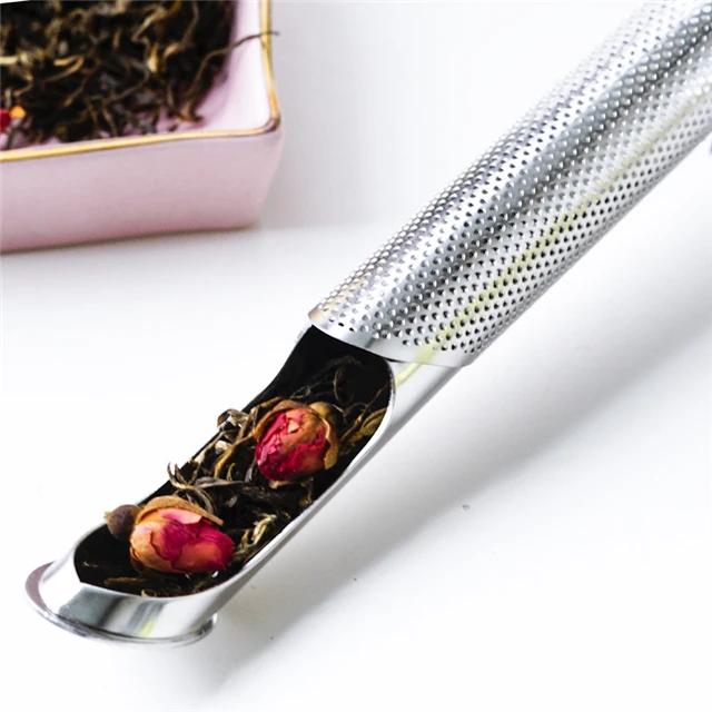 

Hanging Pipe Type Tea Infuser Handle Tea Strainer Kitchen Accessories