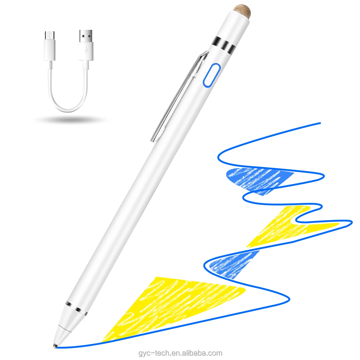 

K825 Universal Stylus Pencil Fine Tip for Asus Tablets Capacitive Touch Pen for Samsung Pencil Mobile Phone Pen