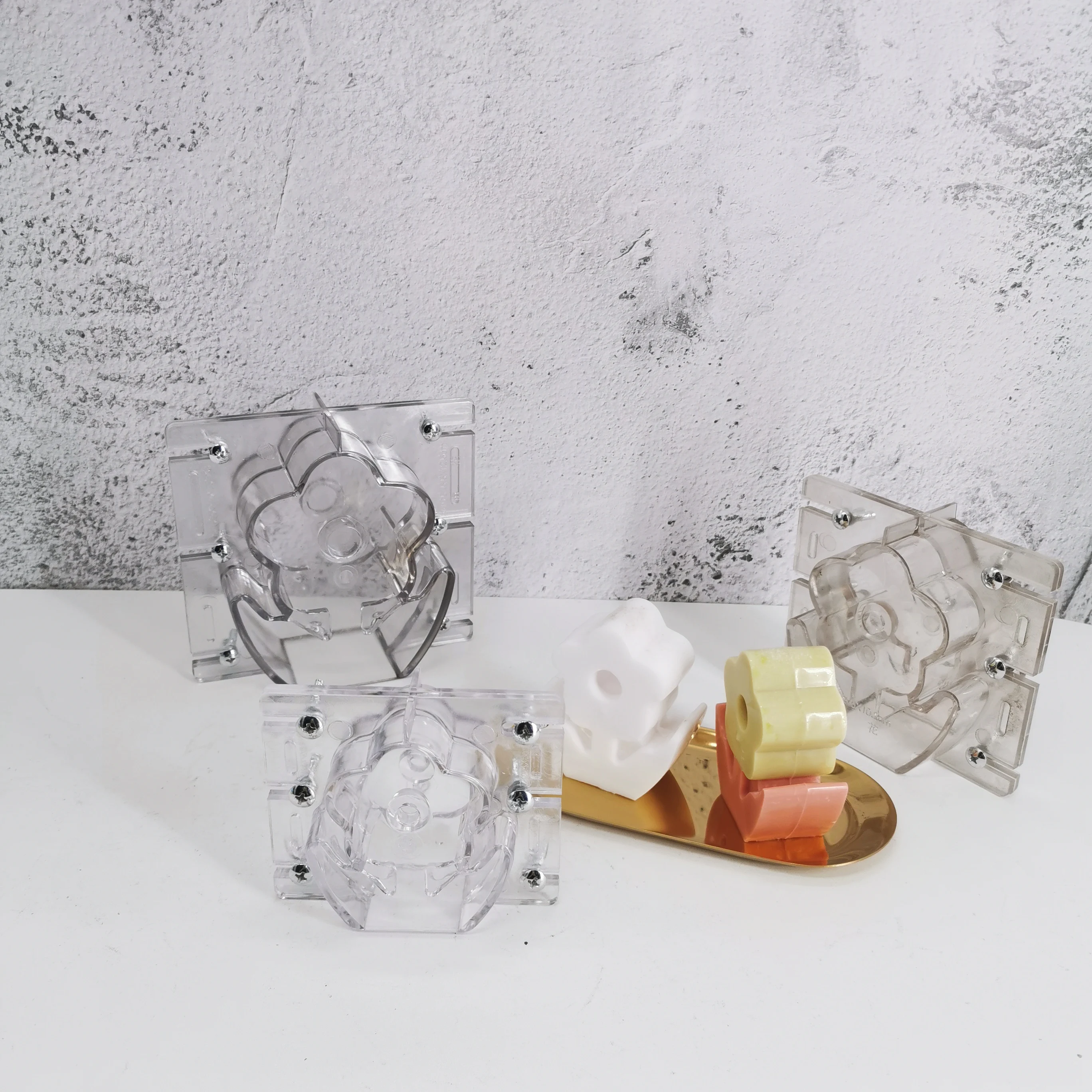 

LOVE'N LV437H Potted candle moulds flower candle DIY manual ins flowers candle mould For Party Bar Accessories decoration