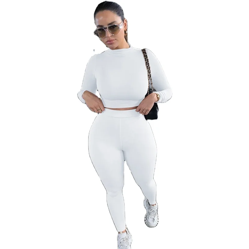 

2021 Trends designed deep v-neck tie-knot yoga suit clothing sets woman two piece women fitness clothing modest women clothing, Show