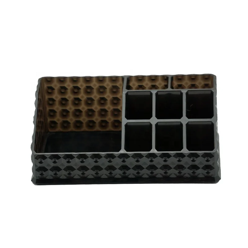 

Dust Proof Cosmetic Storage Box Waterproof Travel Case Makeup Organizer Acrylic, Customized color
