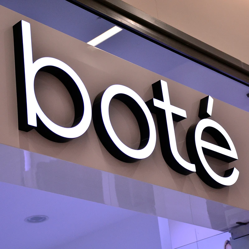 
indoor led illuminated letter luminous letters 3d led channel letters sign for shop backit sign for comyany and store 