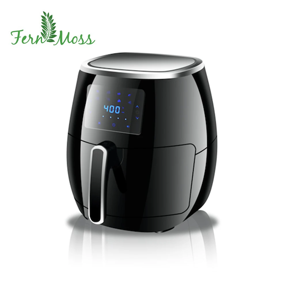 
Digital air fryer 5.5L double pot capacity with rapid air technology 1800W airfryers 