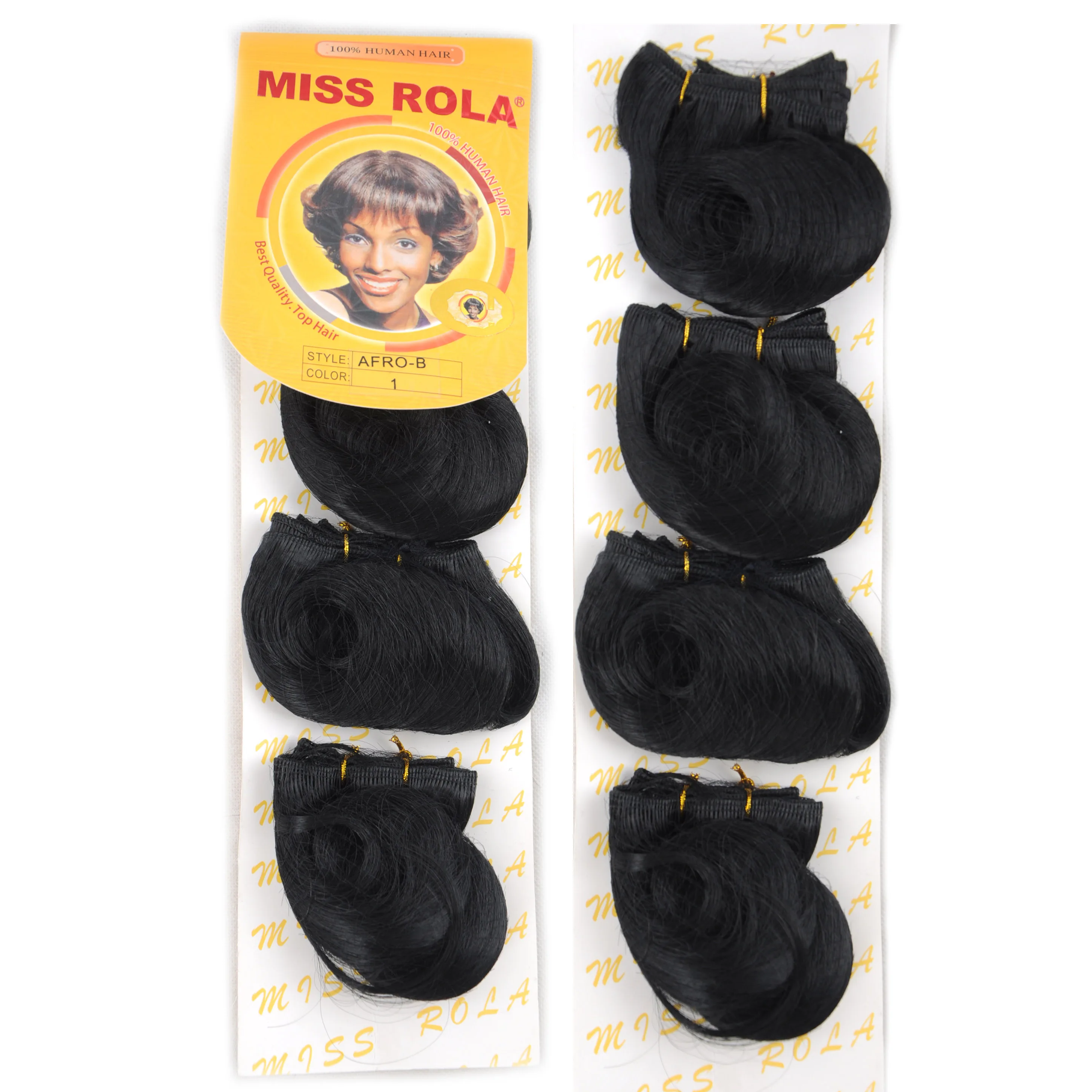 

Palace 8 Inch hair weft body wave hair style 1 package 4 bundles synthic hair extensions color 1#