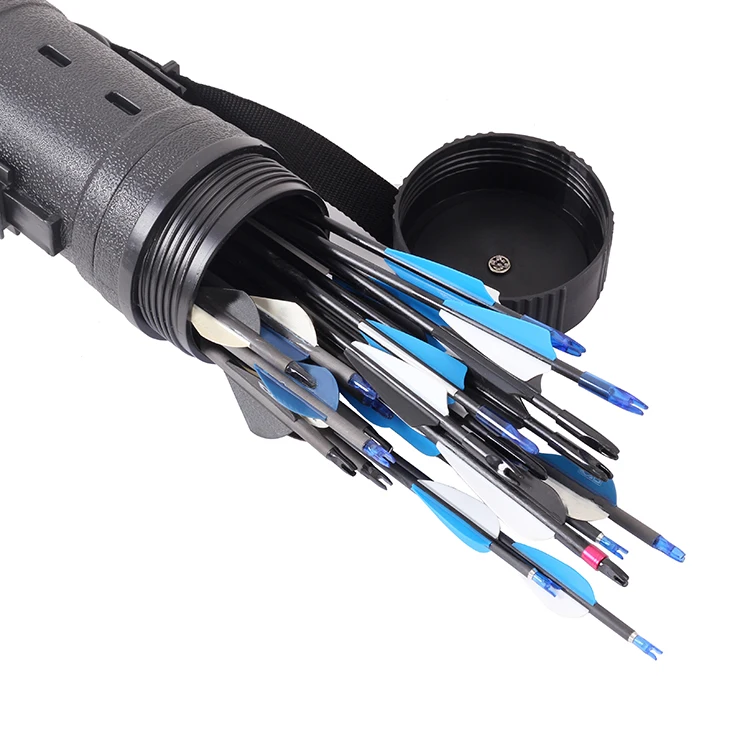 Handle Black Arrow Tube Outdoor Shooting Archery Target Recurve Bow