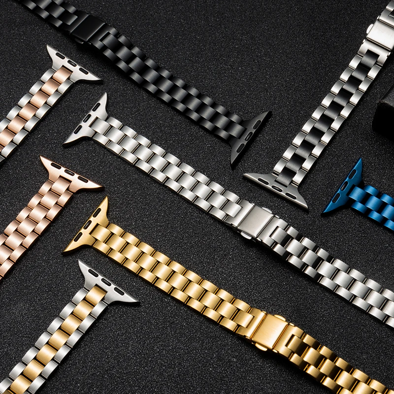 

Fashion Luxury Girl Loop iwatch Women stainless steel Strap Apple Watch Band, Optional