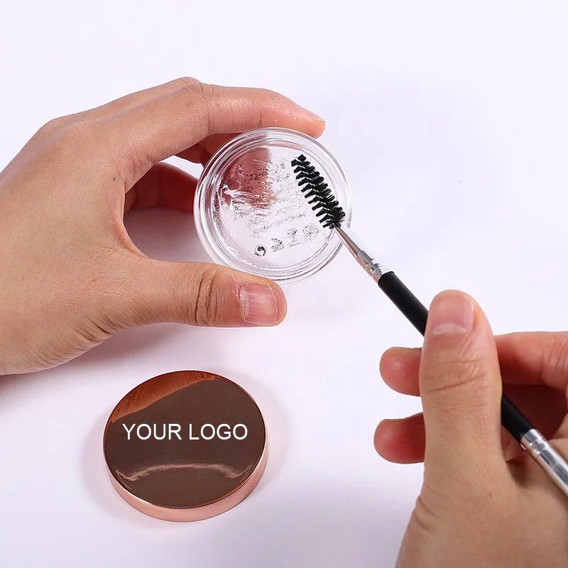 

2021 Clear Long Lasting Natural Brow Freeze Custom No Logo Eyebrow Styling Wax