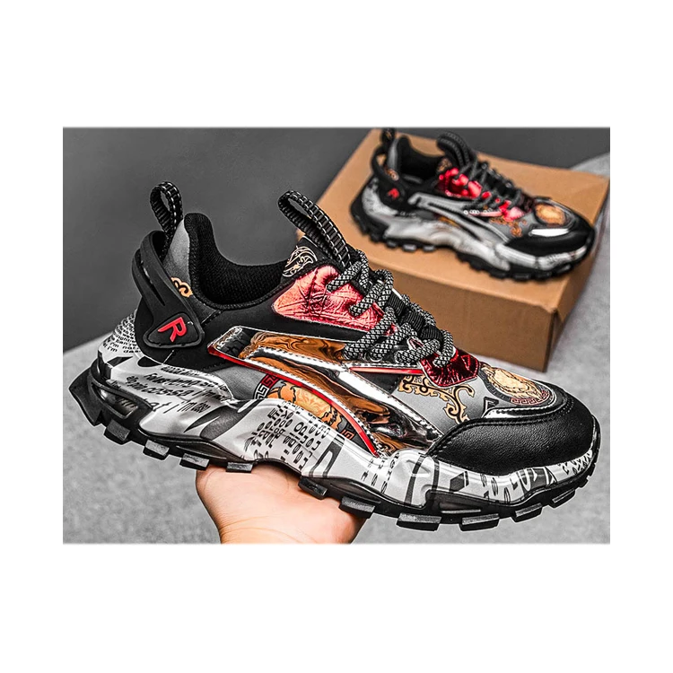 

2021 fashion new style white Custom logo Walking outdoor sports men's casual shoes