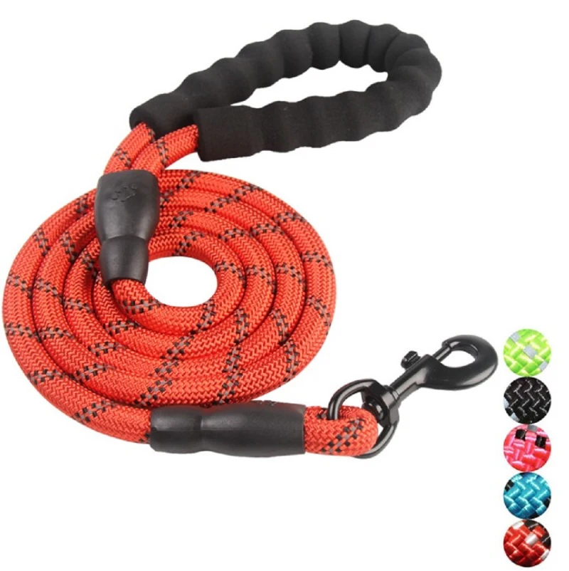 

Hot Sales Spring Colorful Customized Fashionable Training Durable Hemp Pet Rope Dog Leash