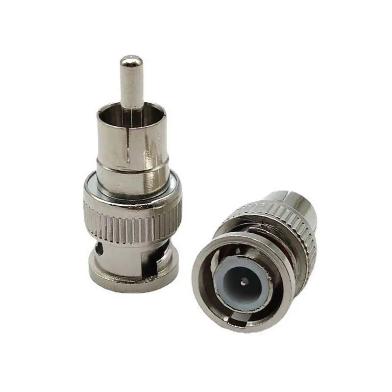 

Cantell BNC Male to RCA Male Coax Connector Adapter For CCTV
