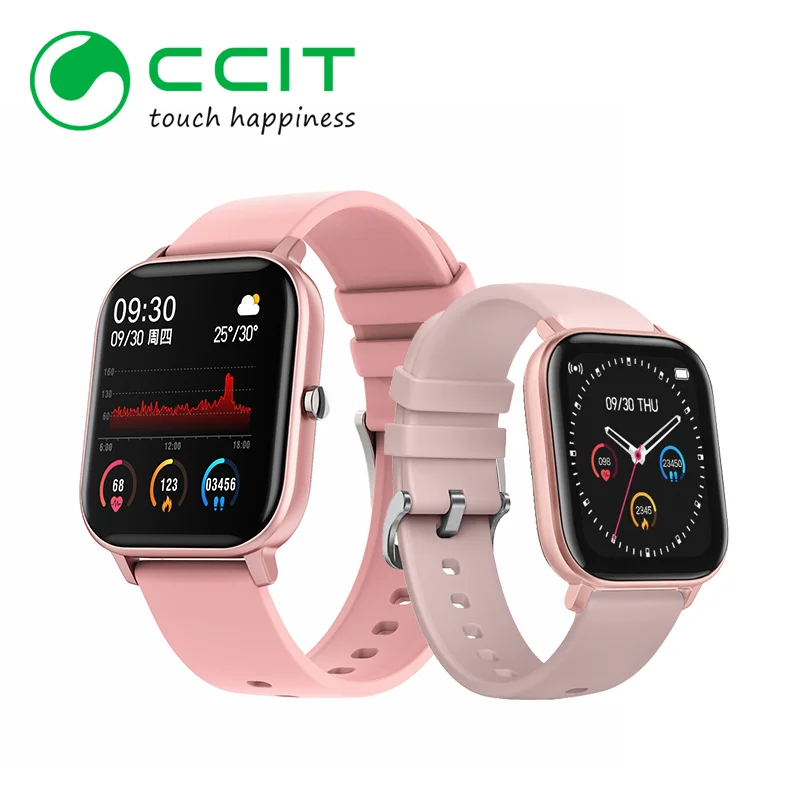 

P8 Smartwatch Waterproof Full Touch Screen Heart Rate Monitor Sport Wristwatch Reloj Inteligente Bracelet Smart Watch P8, Black, pink, blue, gold,gray