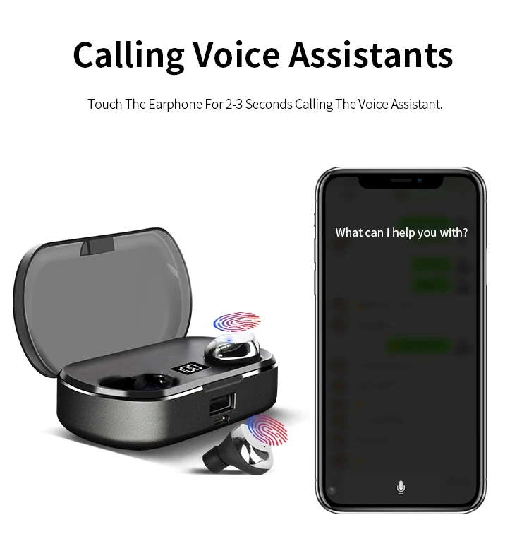 BT 5.0 Mini TWS Stereo Wireless Earbuds For Sale - ANKUX.COM