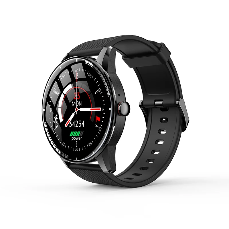 

H6 Smart Watch 1.28 Inch Full Touch Round Screen Music Playing Sports Fitness Tracker Waterproof Smartwatch