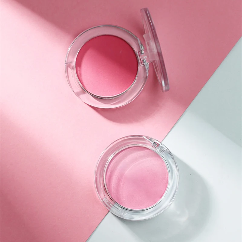 

Wholesale Makeup Private Lable Peach Pallete 6 Colors Face Mineral Pigment Cheek Professional Contour Shadow Pink Blusher