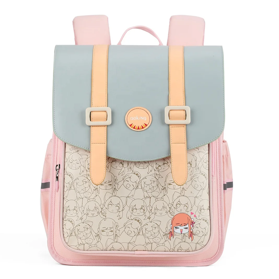 

2022 newest cute cartoon kids school bag kindergarten backpack for girls student