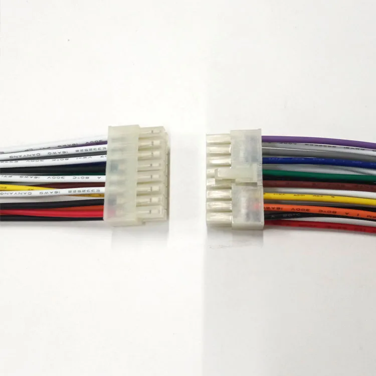 Custom wire harness 5557 16 pin AWG16 pigtail cable 4.2 pitch Stripped end - ANKUX.COM