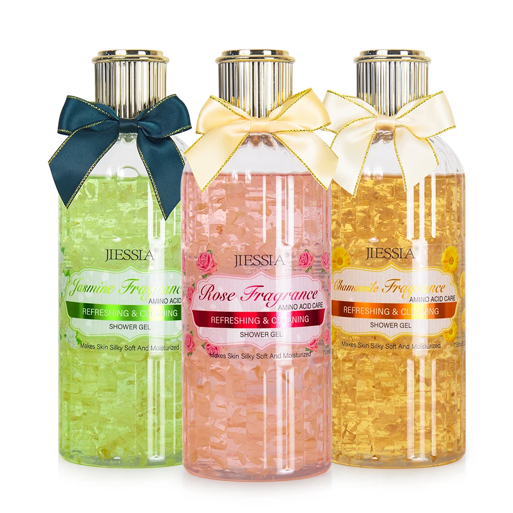 

750ml plastic container body bath gel wash OEM MEIDU body care manufacturer private label lightening perfume bath shower gel