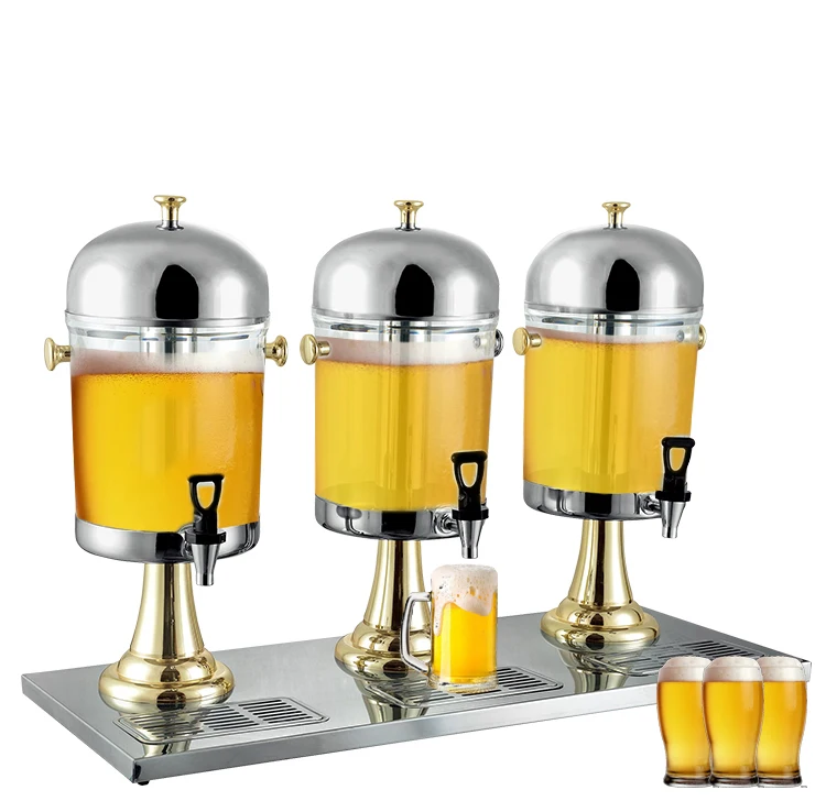 3 Tier 24l Beverage Dispenser With Base Stand Beverage Dispensers