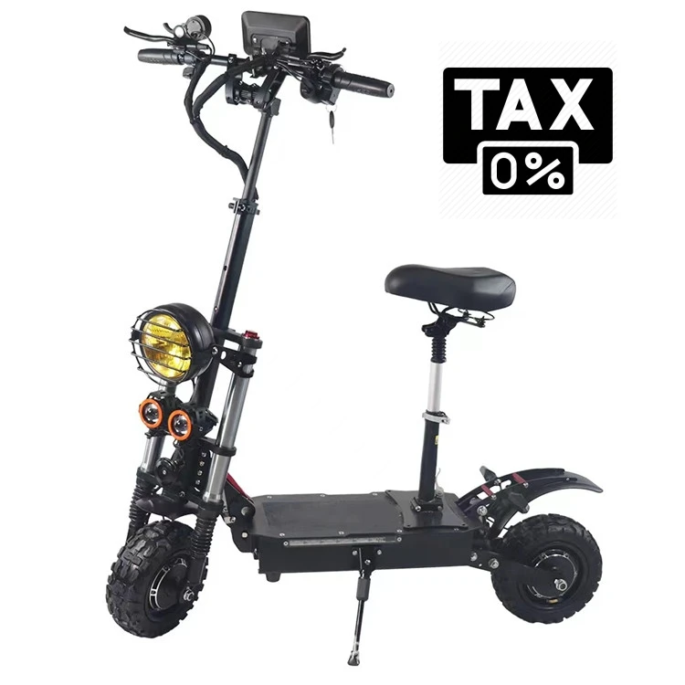 

Geofought 11 inch cheap 10000W 15000W heavy duty long distance dual motor off-road electric scooter for adults 72v