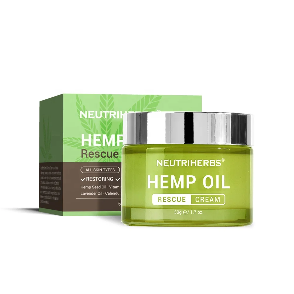

Private Label Natural Organic Moisturiser Pain Relief Face Oil Seed Hemp Cream