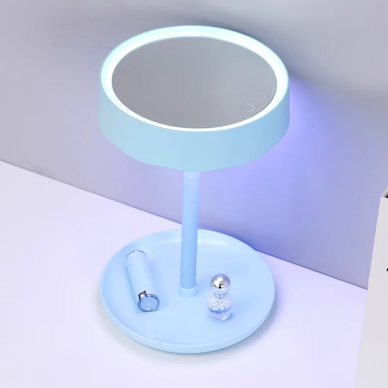 

Round Folding Table Lamp Miroir Intelligent De Maquillage
