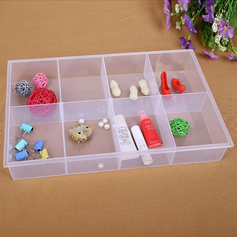 

Portable Jewelry Tool Storage Box Container Ring Electronic Parts Screw Beads Organizer Plastic Case