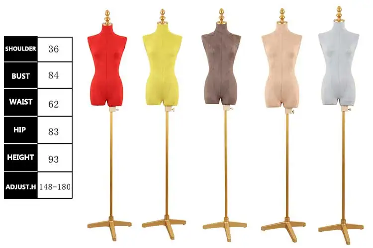 Adjustable Tailor Mannequin Half Body Upper Female Mannequin Buy