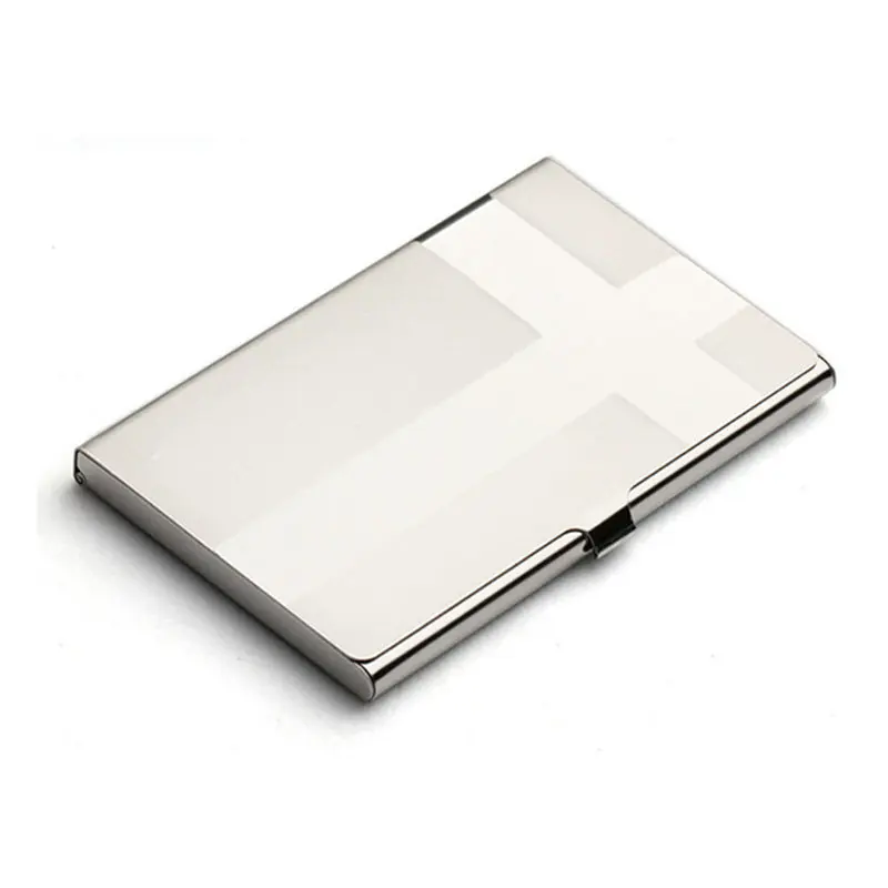 

Hot Selling Waterproof Graded Card Storage Case Aluminium Business Folder With Card Holder, Natural