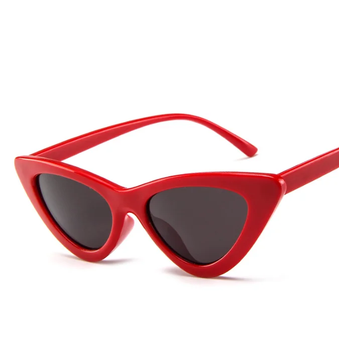 

Fashion Cat's Eye Sunglasses Transparent Sunglasses Fashion Glasses Women's Retro Metal Hinge Sunglasses