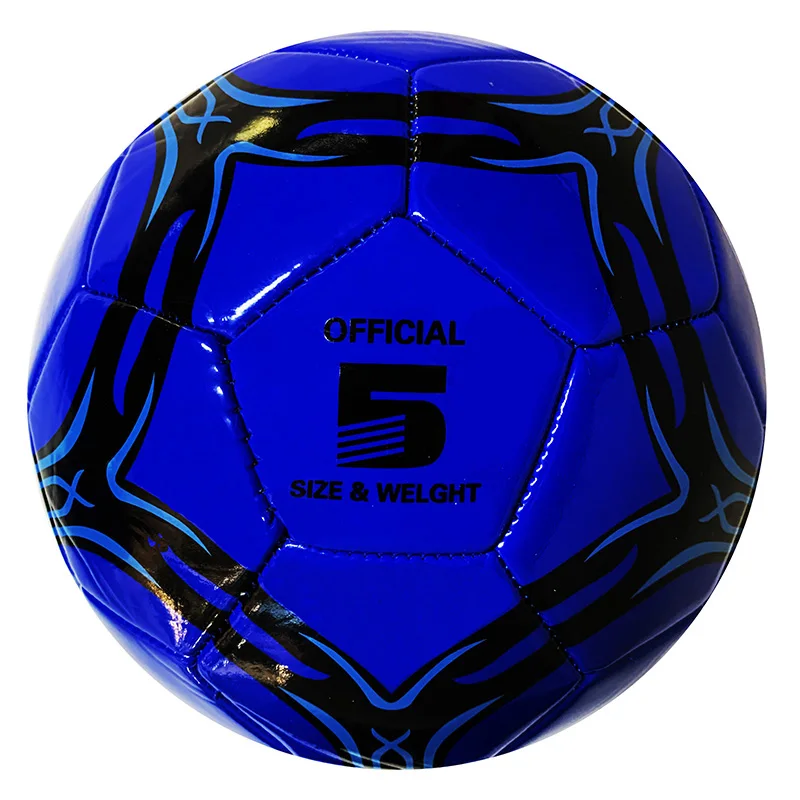 

Official Size  Football Custom PU Soccer Ball Training Football Football&Soccer, Blue