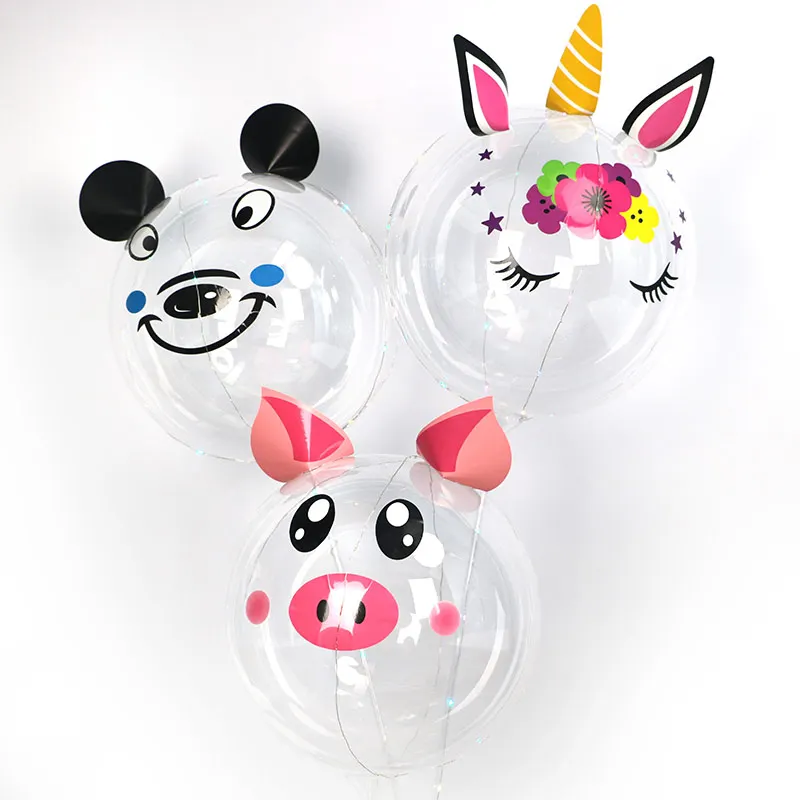 

balloon manufacturers wholesale suppliers custom transparent led bobo balloons sticker