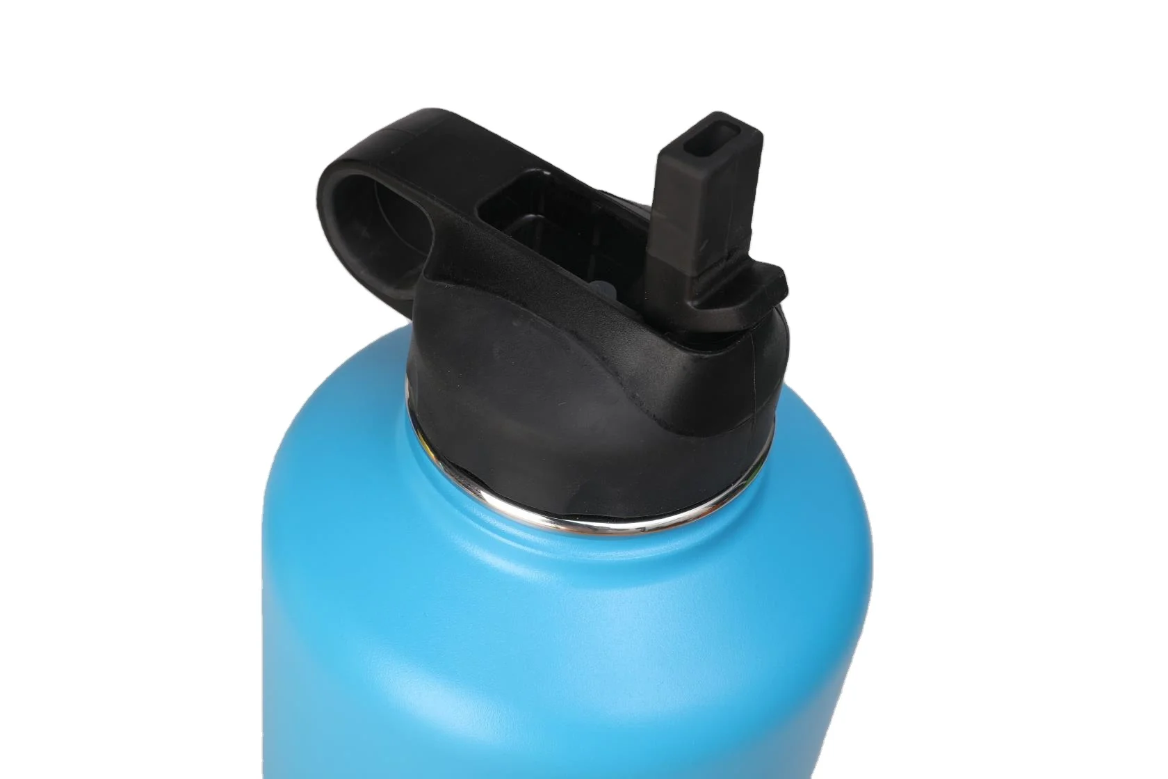 
The same type of stainless steel thermos bottle 64oz gradient space kettle thermos cup outdoor sports kettle customization 