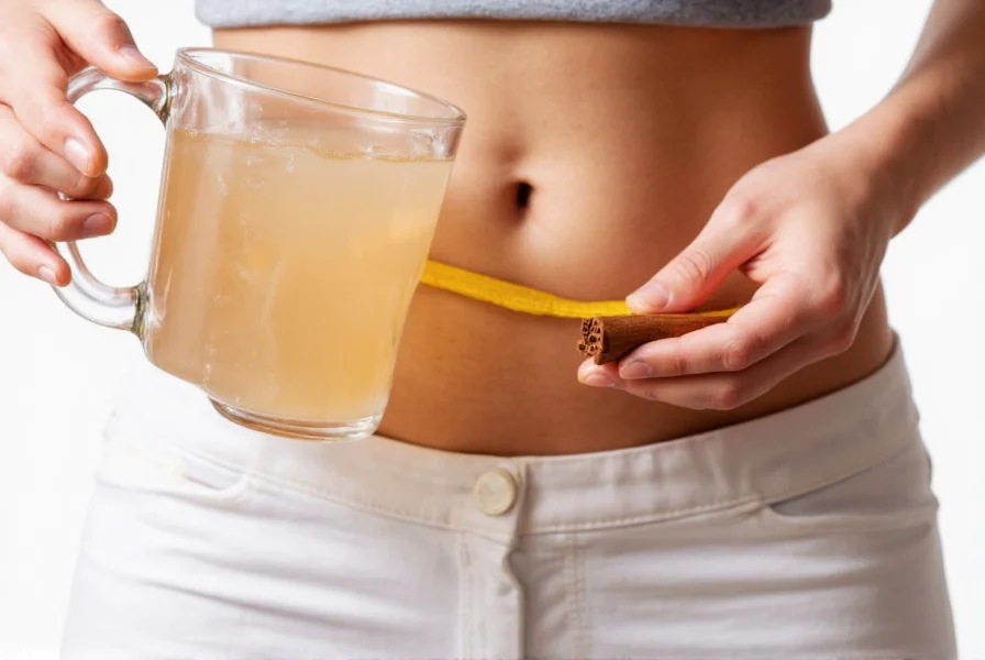 Close-up of cinnamon sticks steeping in clear glass pitcher of water with lemon slices