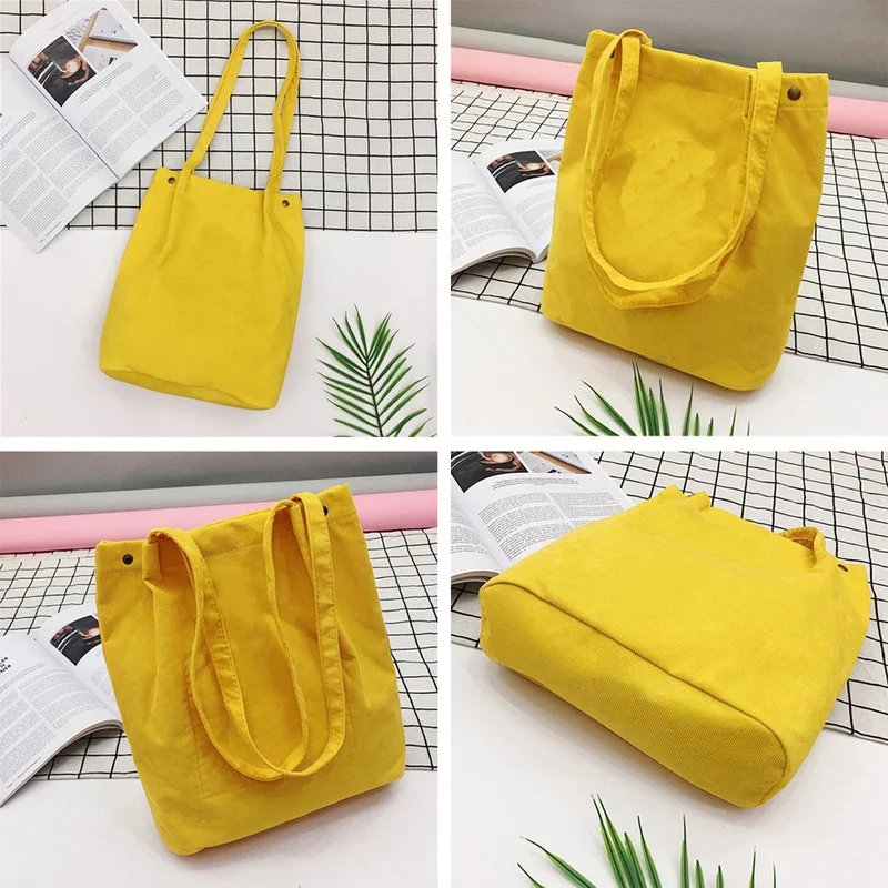 product-2020 new Women Solid Corduroy Shoulder Bags Shopping Bag Tote Package Cross body Bags Purses
