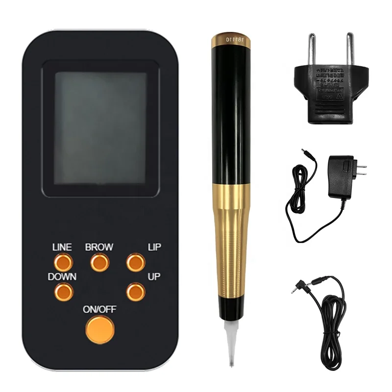 

Wholesale New Digital Control Permanent Makeup Eyebrow Tattoo Machine Kit, Black